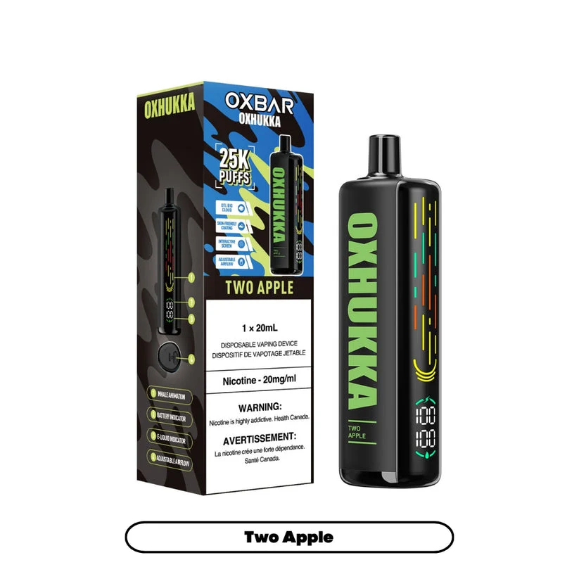 [CLEARANCE] OXBAR OXHUKKA 20mL 25k Puff Disposable Vape - Image 8