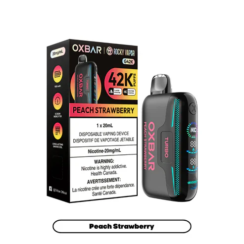 [CLEARANCE] OXBAR X Rocky Vapor G42K Disposable Vape 20mL - Image 10