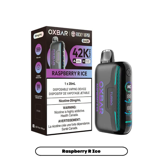 [CLEARANCE] OXBAR X Rocky Vapor G42K Disposable Vape 20mL - Image 16