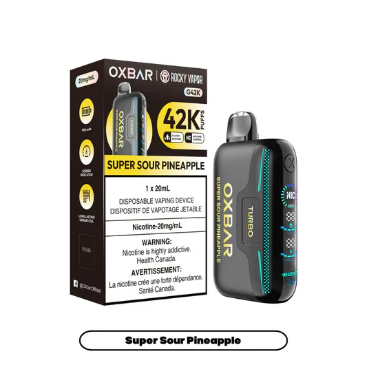 [CLEARANCE] OXBAR X Rocky Vapor G42K Disposable Vape 20mL - Image 18
