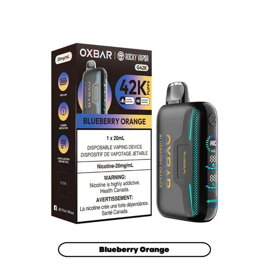 [CLEARANCE] OXBAR X Rocky Vapor G42K Disposable Vape 20mL - Image 20