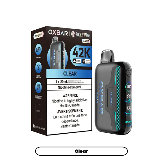 [CLEARANCE] OXBAR X Rocky Vapor G42K Disposable Vape 20mL - Image 23