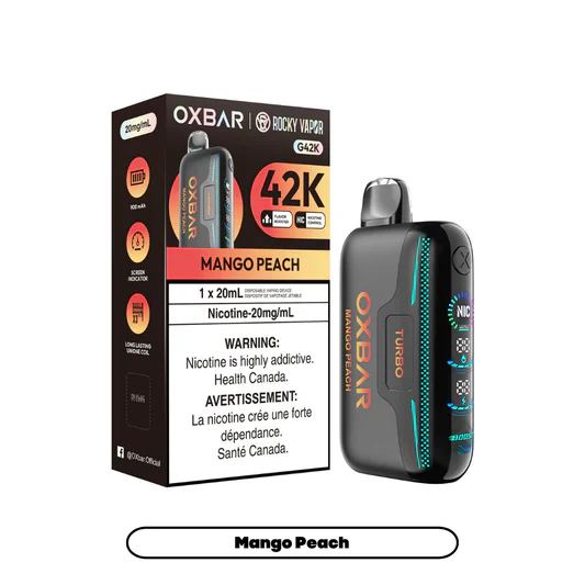 [CLEARANCE] OXBAR X Rocky Vapor G42K Disposable Vape 20mL - Image 26