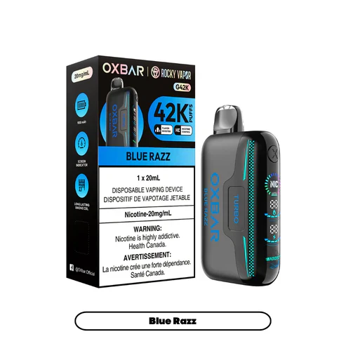 [CLEARANCE] OXBAR X Rocky Vapor G42K Disposable Vape 20mL - Image 3