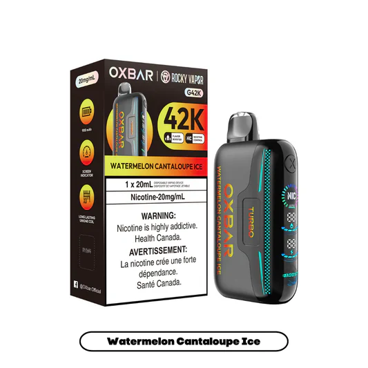 [CLEARANCE] OXBAR X Rocky Vapor G42K Disposable Vape 20mL - Image 30