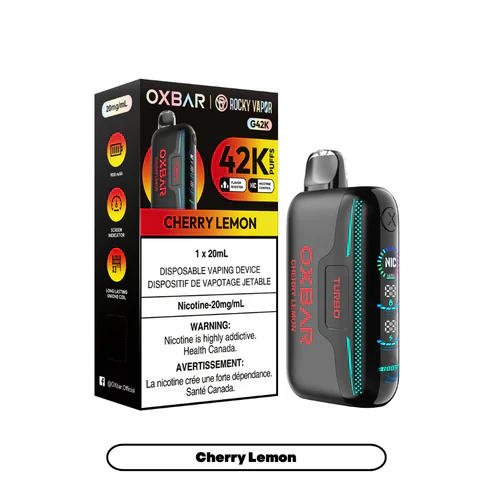 [CLEARANCE] OXBAR X Rocky Vapor G42K Disposable Vape 20mL - Image 4