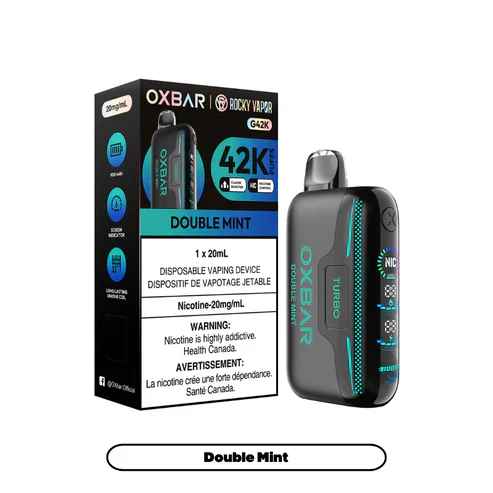 [CLEARANCE] OXBAR X Rocky Vapor G42K Disposable Vape 20mL - Image 5
