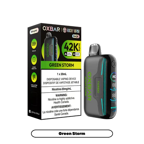 [CLEARANCE] OXBAR X Rocky Vapor G42K Disposable Vape 20mL - Image 7