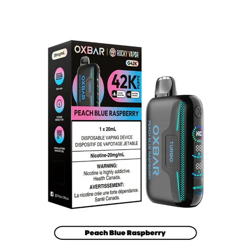 [CLEARANCE] OXBAR X Rocky Vapor G42K Disposable Vape 20mL - Image 9