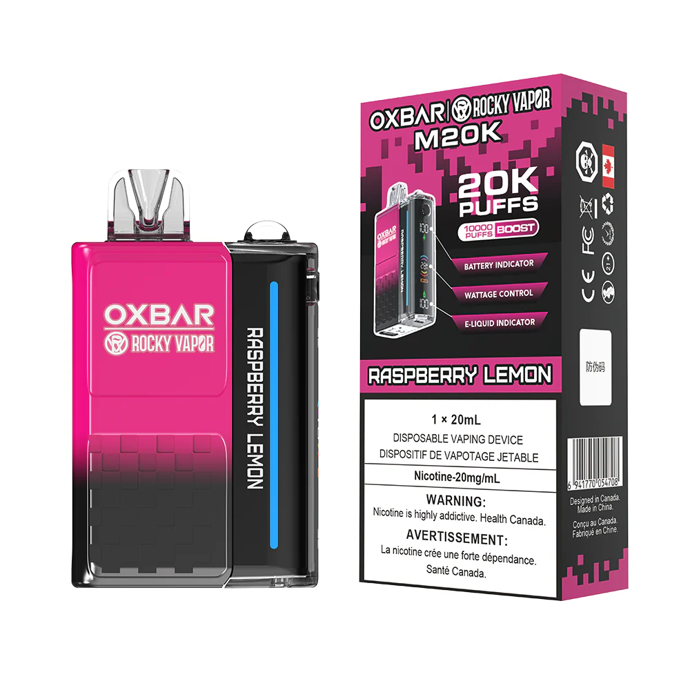 [CLEARANCE] OXBAR X Rocky Vapor M20K Puff Rechargeable Disposable Vape 20ml - Image 10