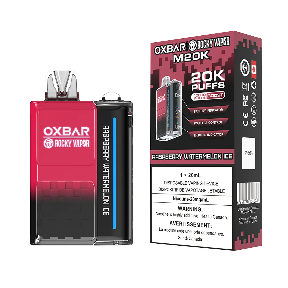 [CLEARANCE] OXBAR X Rocky Vapor M20K Puff Rechargeable Disposable Vape 20ml - Image 11
