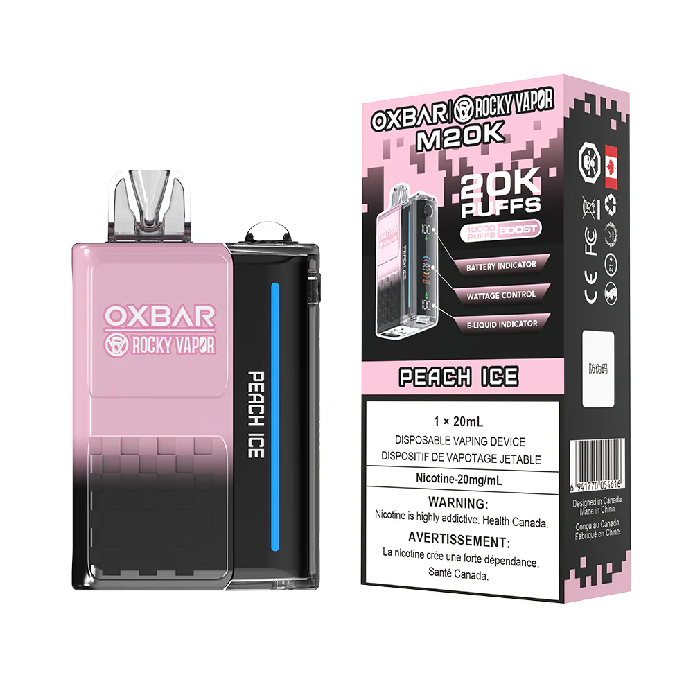 [CLEARANCE] OXBAR X Rocky Vapor M20K Puff Rechargeable Disposable Vape 20ml - Image 9