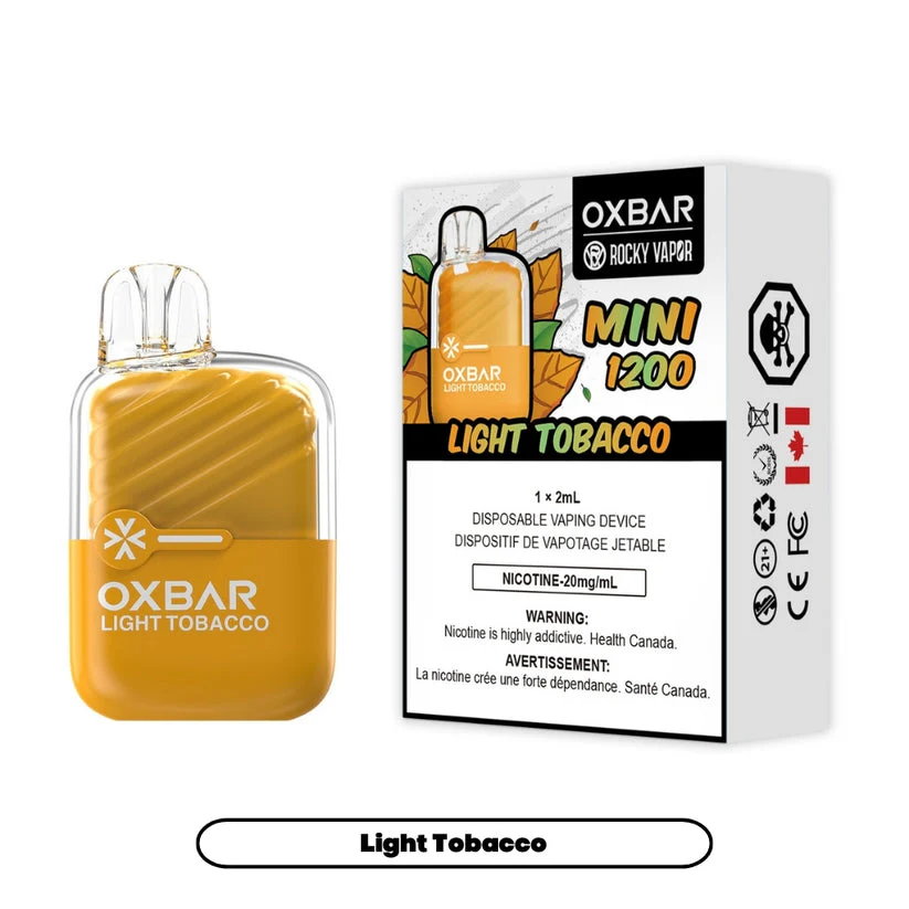 [CLEARANCE] OXBAR X Rocky Vapor Mini 1200 Puff Disposable Vape - Image 14
