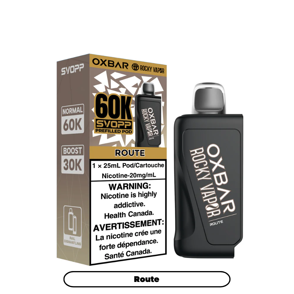 OXBAR x Rocky Vapor SVOPP 60K Puff Pods **Battery Included Special** - Image 17