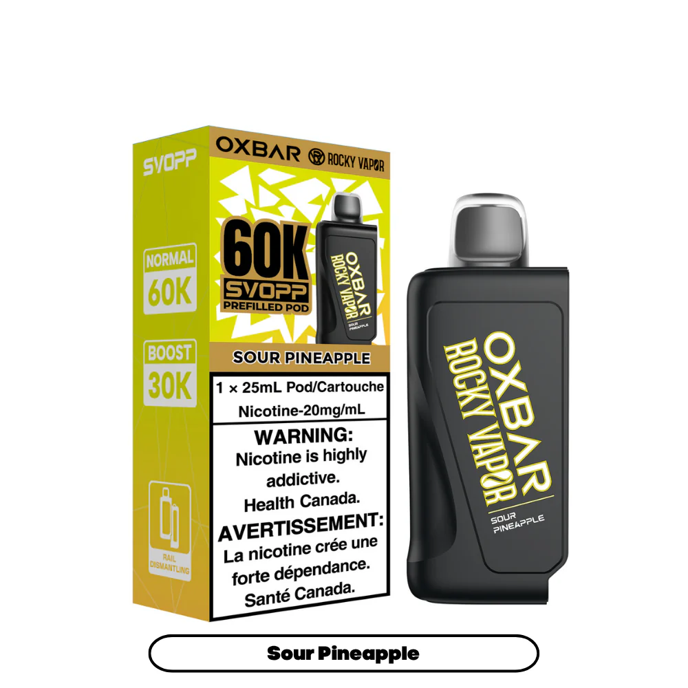 OXBAR x Rocky Vapor SVOPP 60K Puff Pods **Battery Included Special** - Image 19