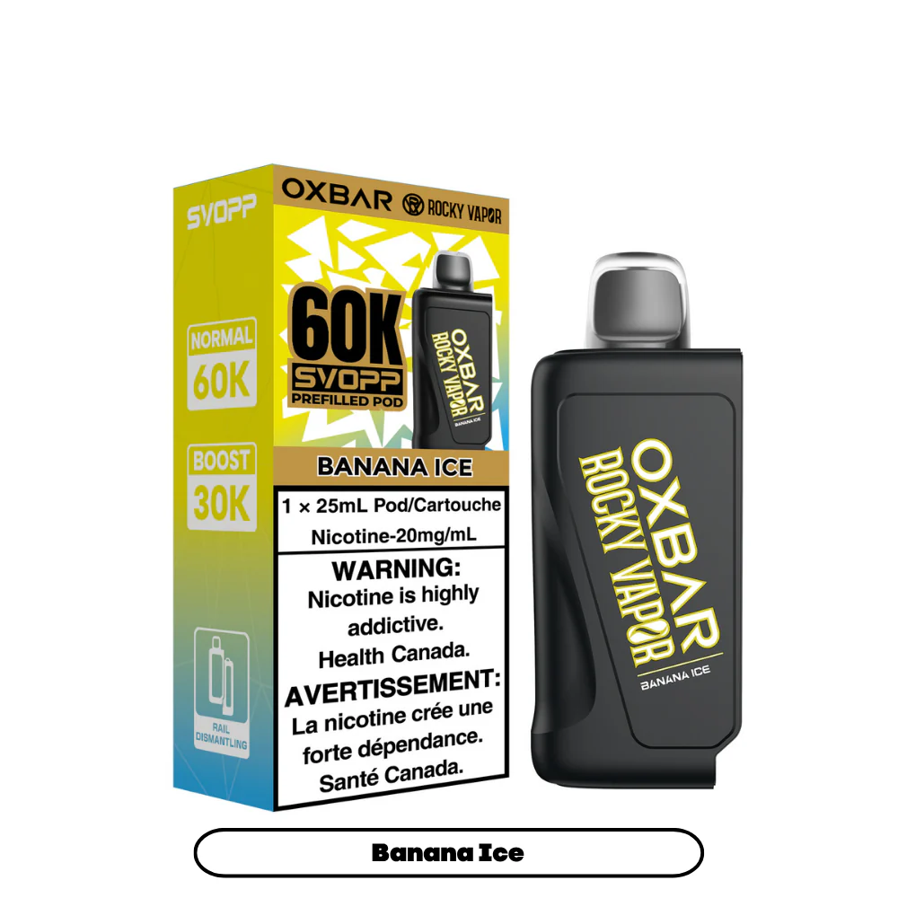 OXBAR x Rocky Vapor SVOPP 60K Puff Pods **Battery Included Special** - Image 2