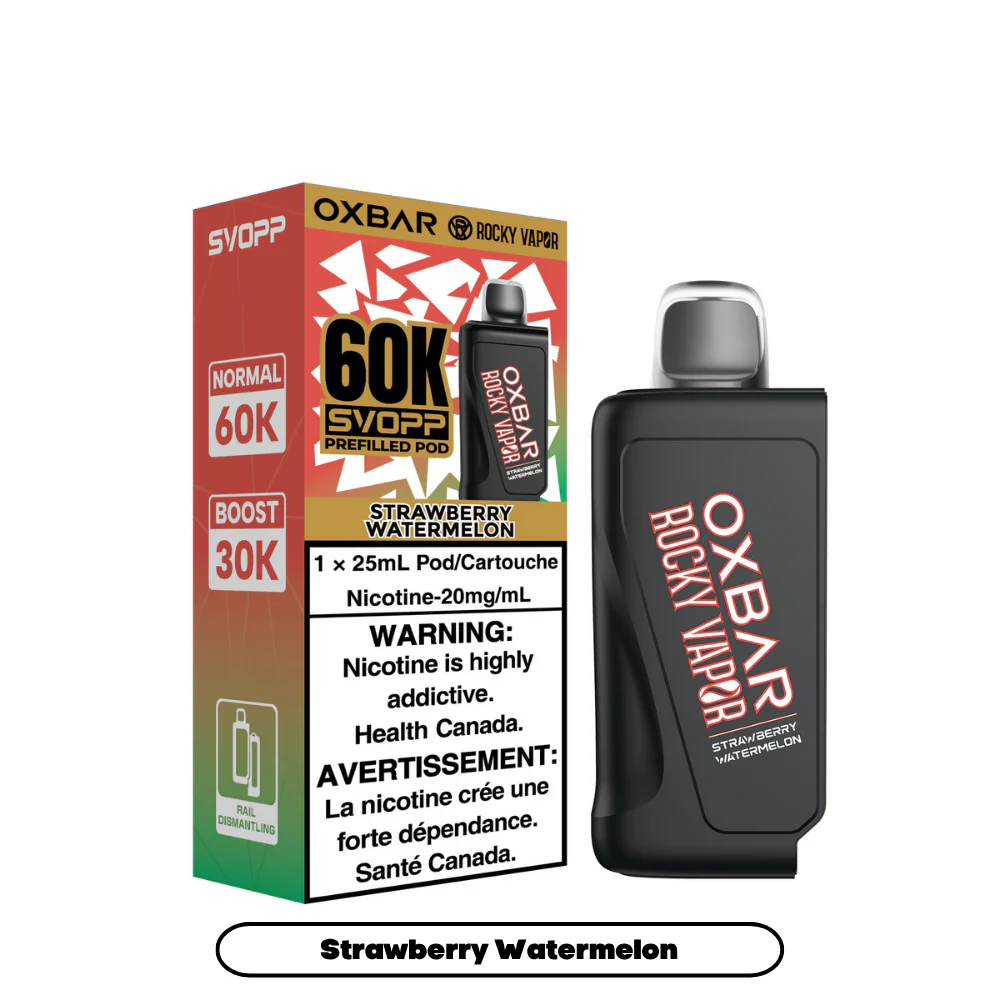 OXBAR x Rocky Vapor SVOPP 60K Puff Pods **Battery Included Special** - Image 21