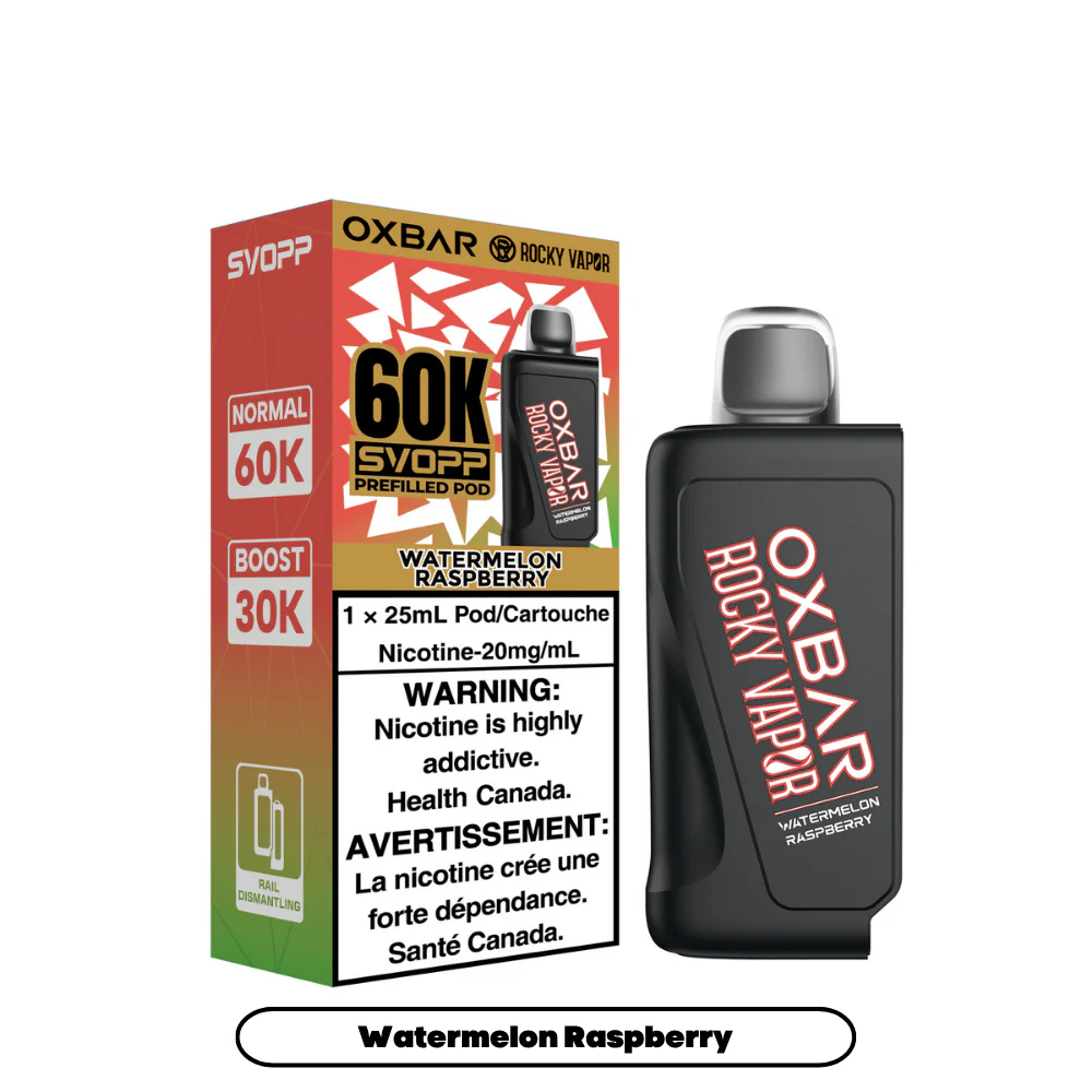 OXBAR x Rocky Vapor SVOPP 60K Puff Pods **Battery Included Special** - Image 24