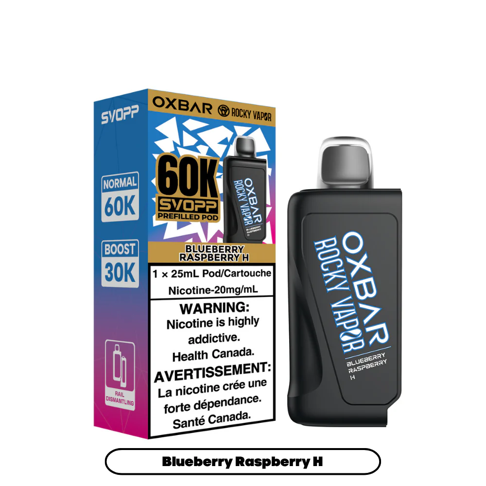 OXBAR x Rocky Vapor SVOPP 60K Puff Pods **Battery Included Special** - Image 4