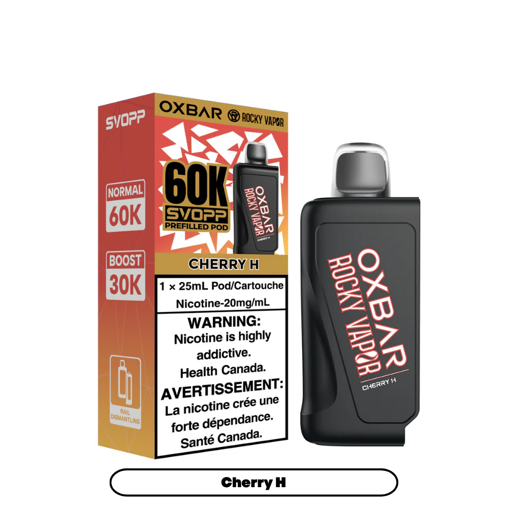 OXBAR x Rocky Vapor SVOPP 60K Puff Pods **Battery Included Special** - Image 5