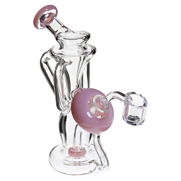 Plain Jane Glass 6.5" Donut Recycler Rig - Image 3
