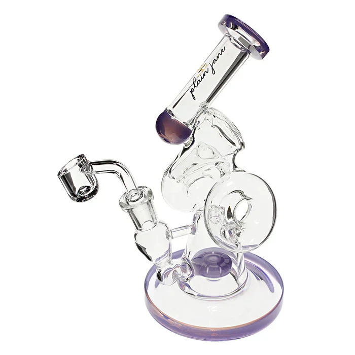 Plain Jane Glass 8" Twin Donut Rig - Image 3