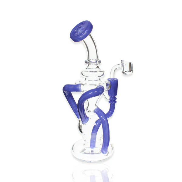 Plain Jane Glass 9" Trophy Recycler Rig - Image 2