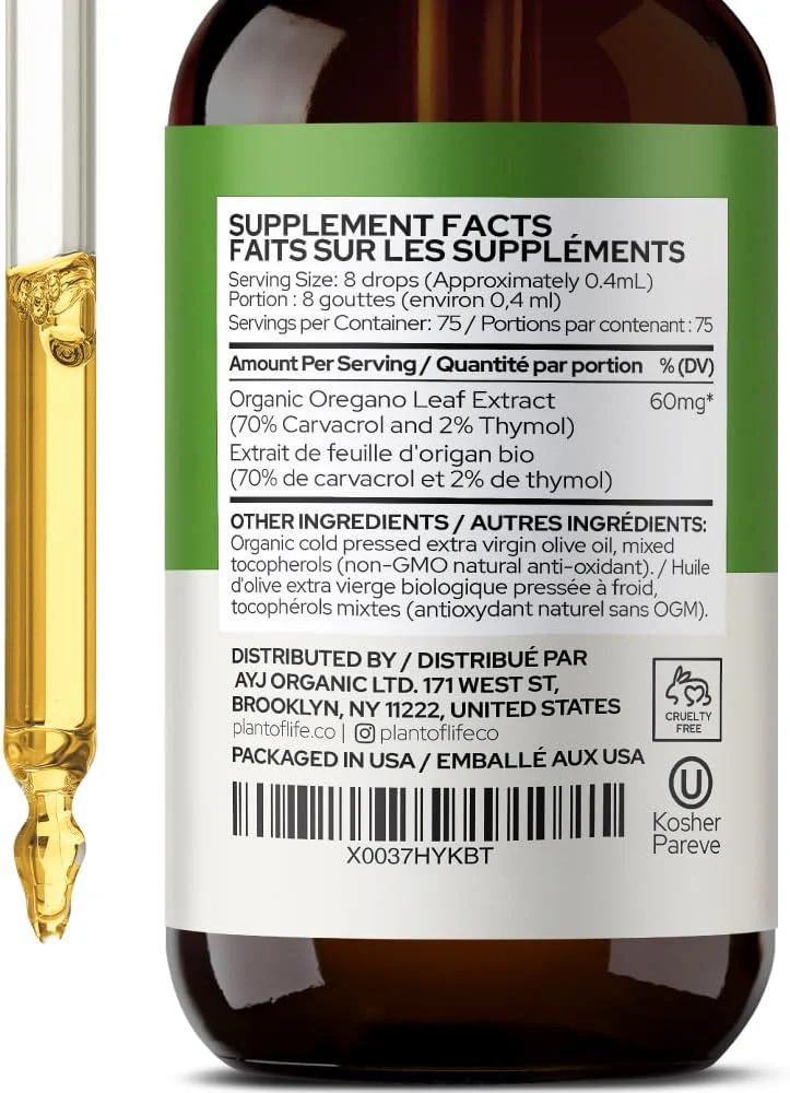 Plant of Life - 1oz Wild Oregano Oil - Image 3