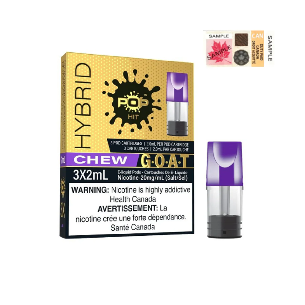 Stlth Pop Hit Hybrid Pods & G.O.A.T by Pop Hit Vapor - Image 7