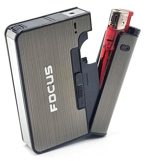 Focus Pioneer Protective Cigarette Case with Lighter Slot - Image 4