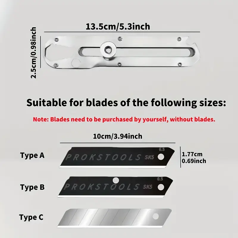 Multi-functional Heavy-Duty Stainless Steel Art Knife Holder - Image 2