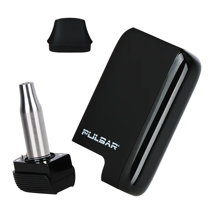 Pulsar - 510 DL 5.0 Bubbler Dab Kit w/ Wax Atomizer - Black - Image 4