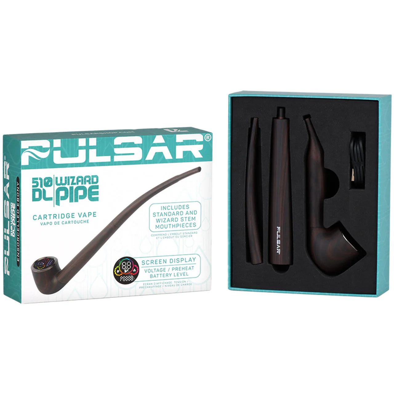 Pulsar - 510 DL Wizard Variable Voltage Cartridge Vape - Image 2
