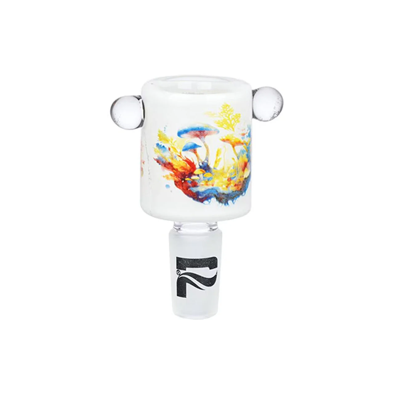 Pulsar - 14mm Inside Print Shrooms Herb Bowl - Image 2