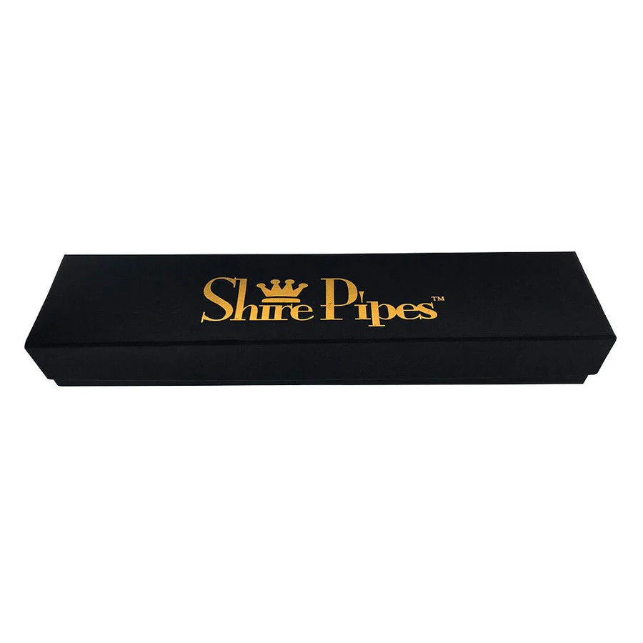 Pulsar Shire Pipe 15" Curved Stem Engraved Rosewood Shire Pipe - Image 2