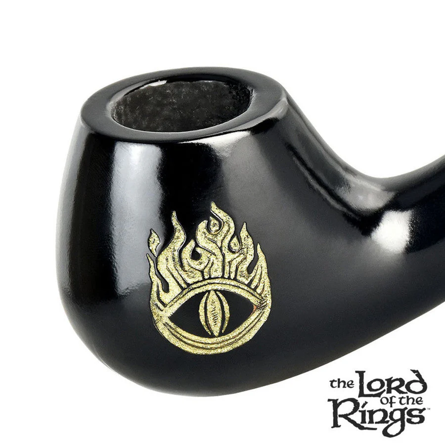 Pulsar Shire Pipes Lord of the Rings - 5.5" Bent Apple Pipe - Sauron - Image 2