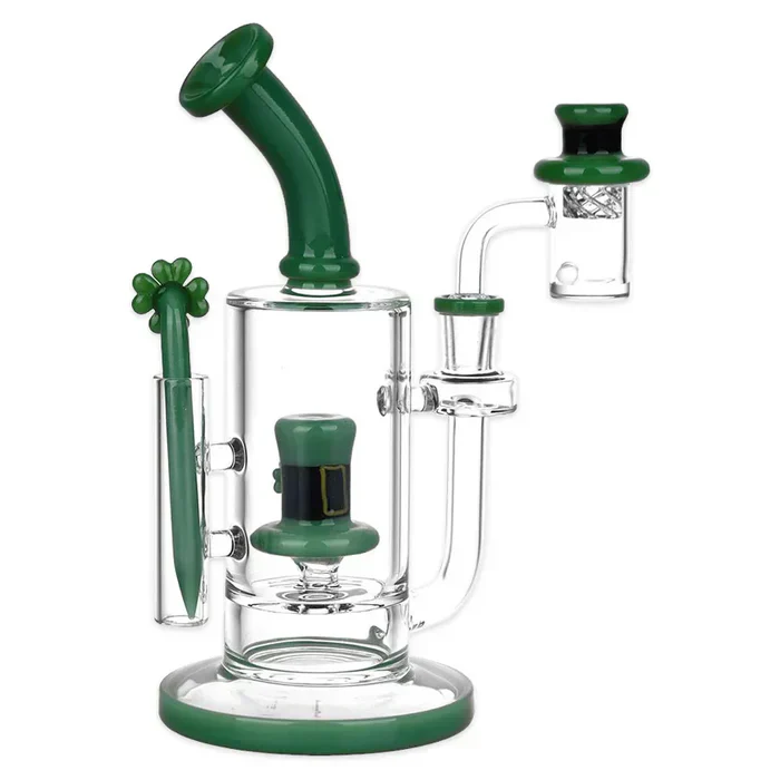 Pulsar - 8" St. Patrick's Day Special Dab Rig Set - Image 2