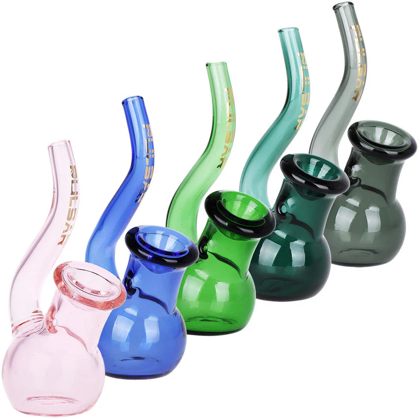 Pulsar - 5" Upright Sherlock Glass Hand Pipe