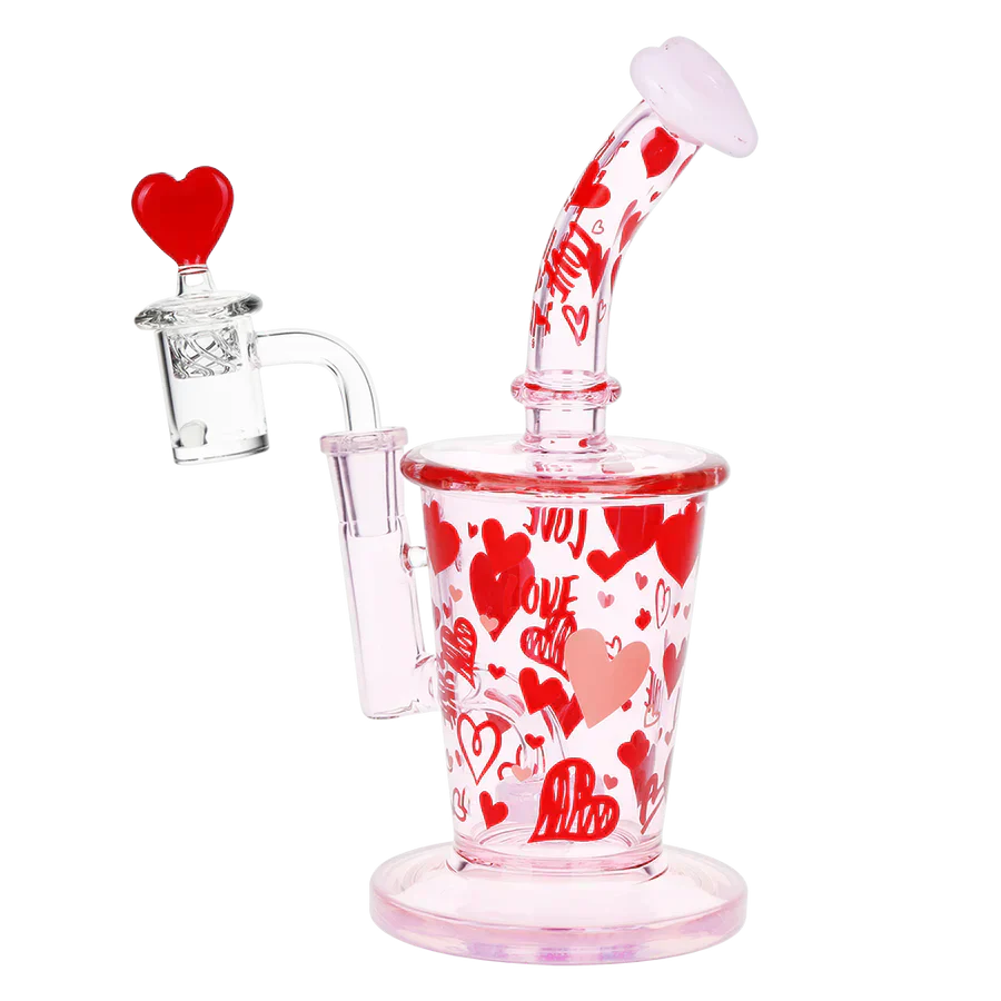 Pulsar - 8.5" Valentine's Love Dab Rig Set - Image 2