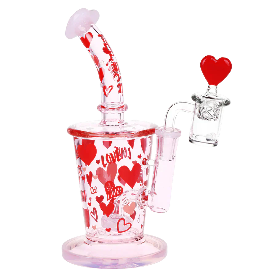 Pulsar - 8.5" Valentine's Love Dab Rig Set - Image 3