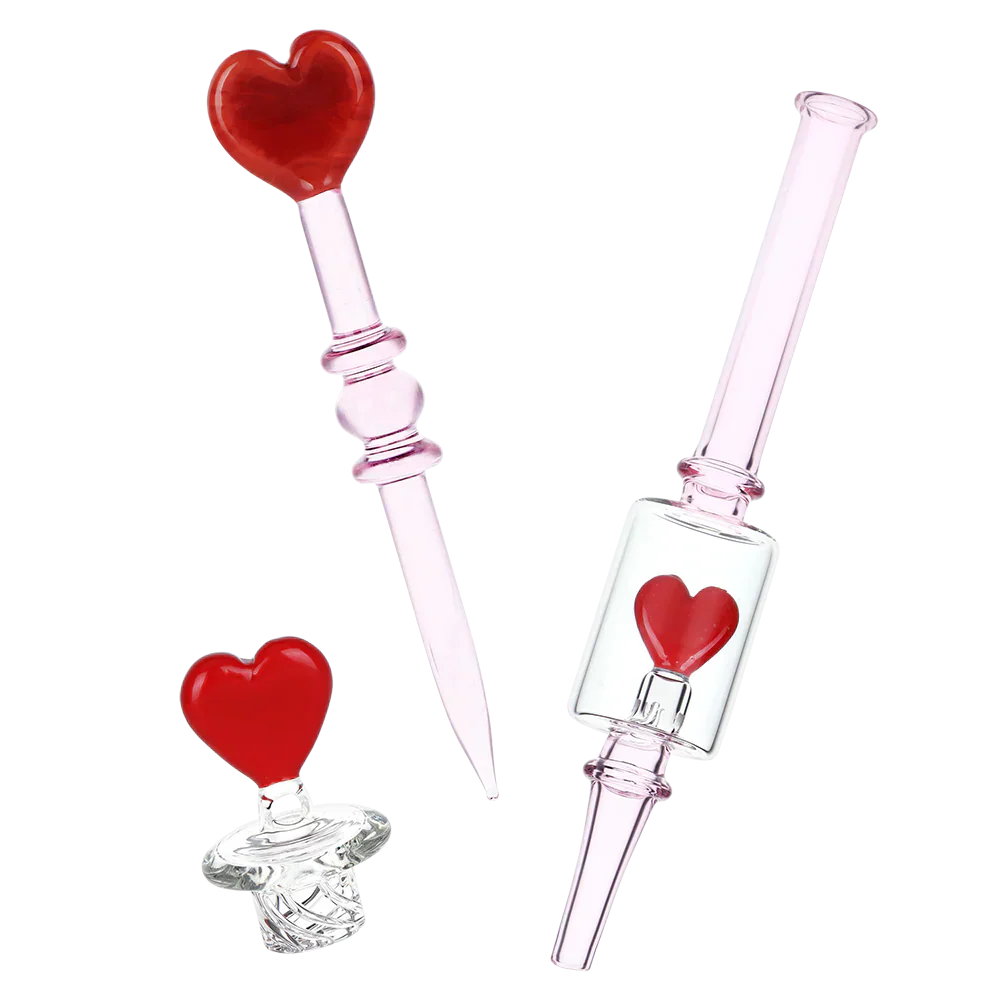 Pulsar - 8.5" Valentine's Love Dab Rig Set - Image 4