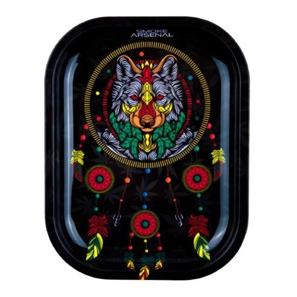 Small Printed Design Rolling Tray - Image 2