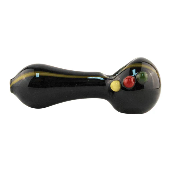 4" Rasta Hand Pipe - Image 3