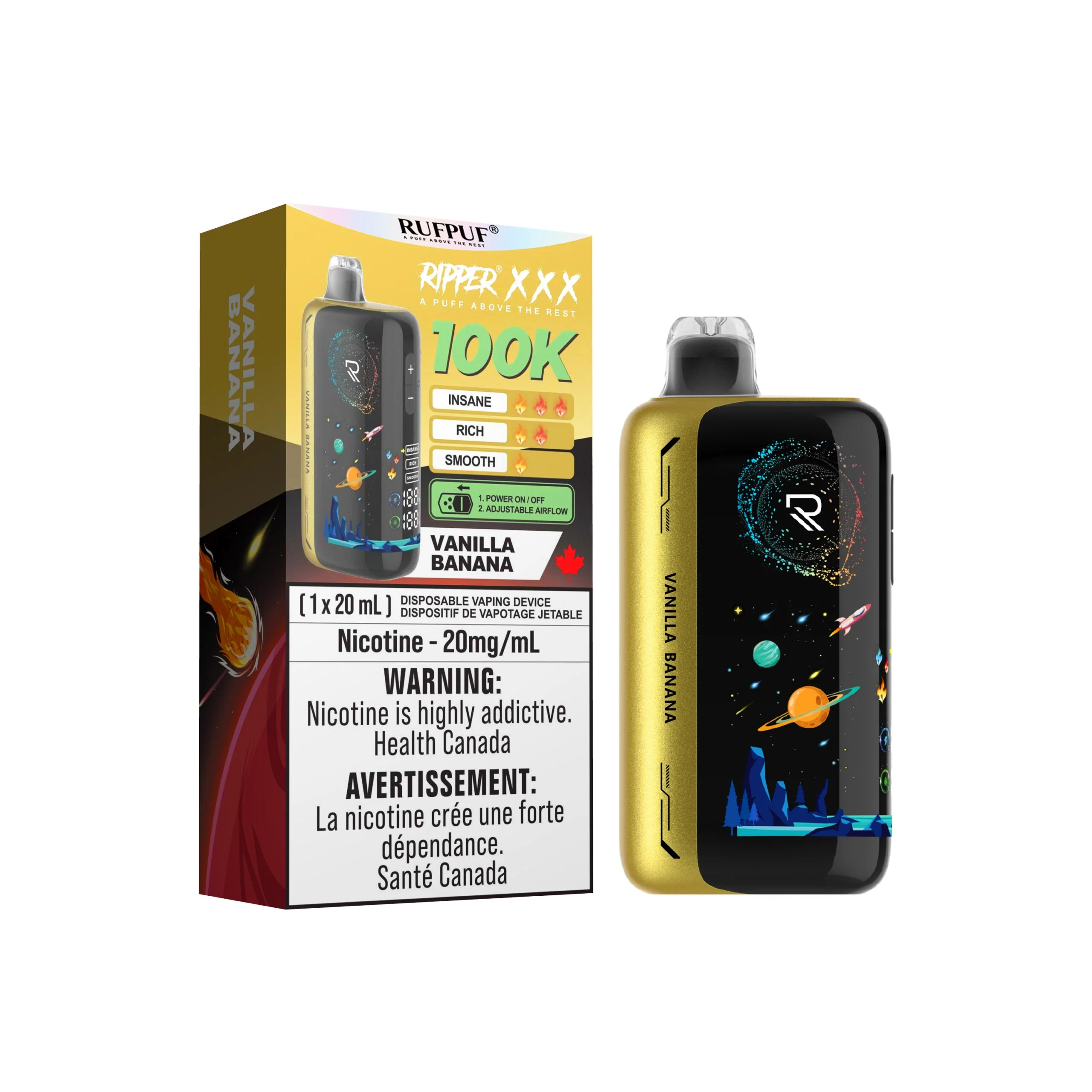 Ripper XXX Disposable Vape 30mL - Image 10