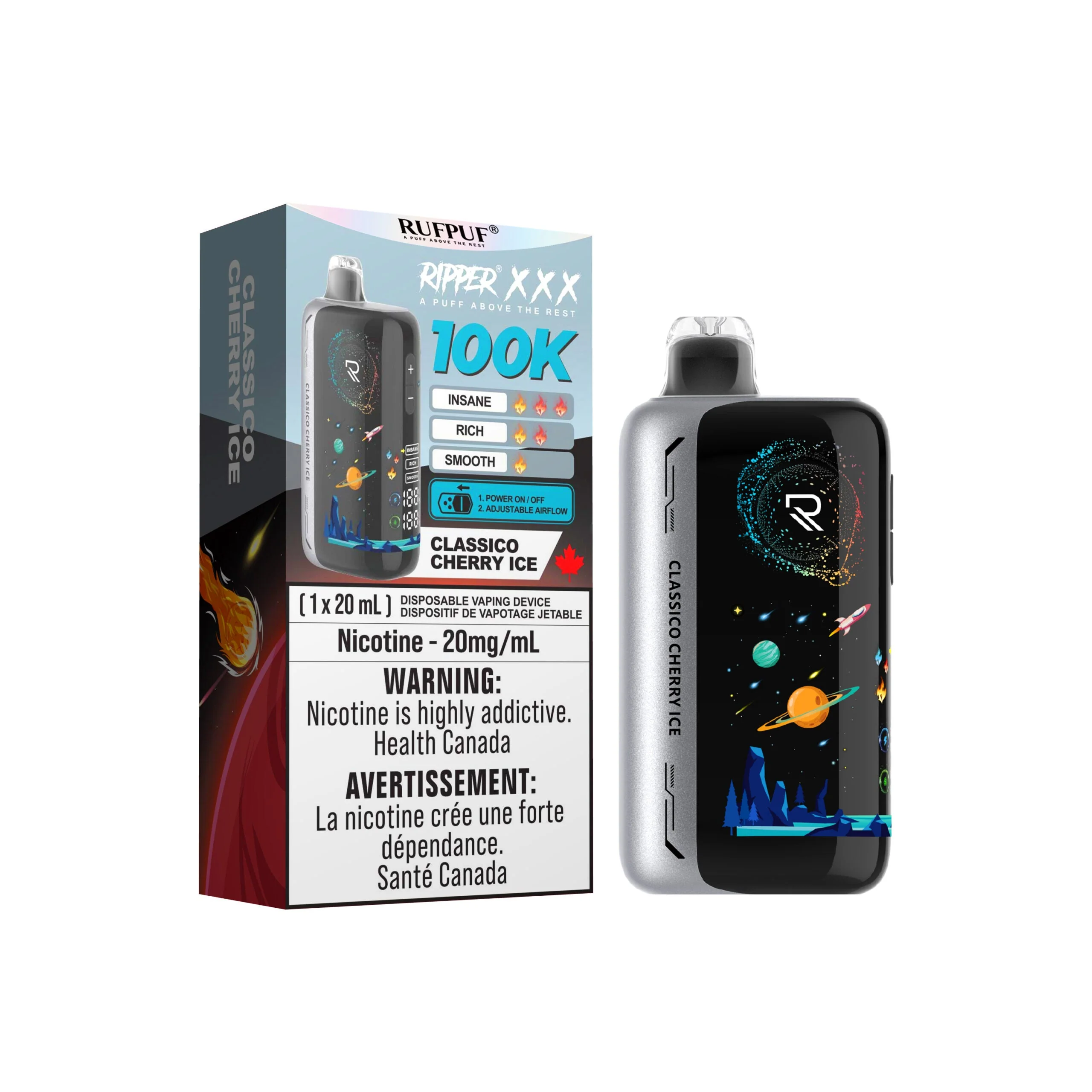 Ripper XXX Disposable Vape 30mL - Image 2
