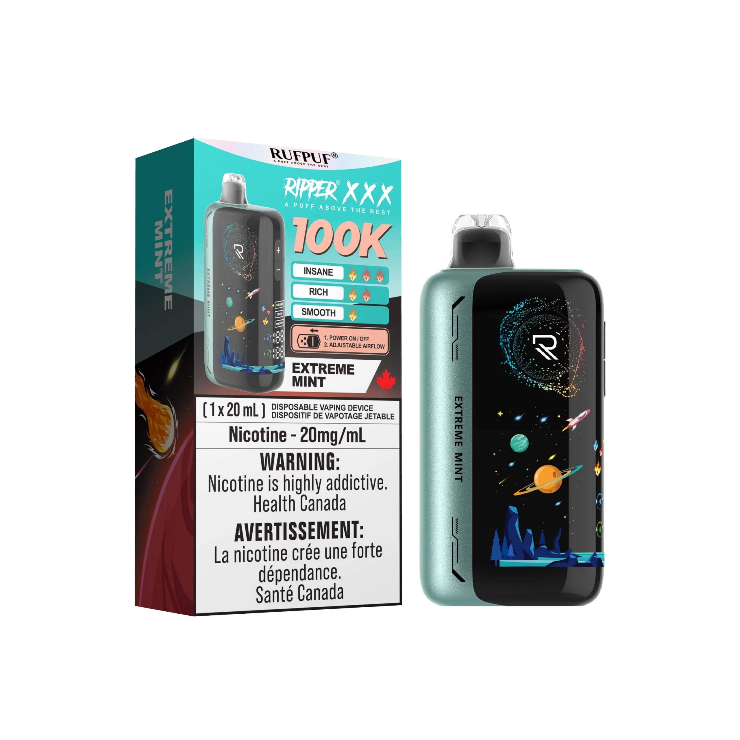 Ripper XXX Disposable Vape 30mL - Image 3