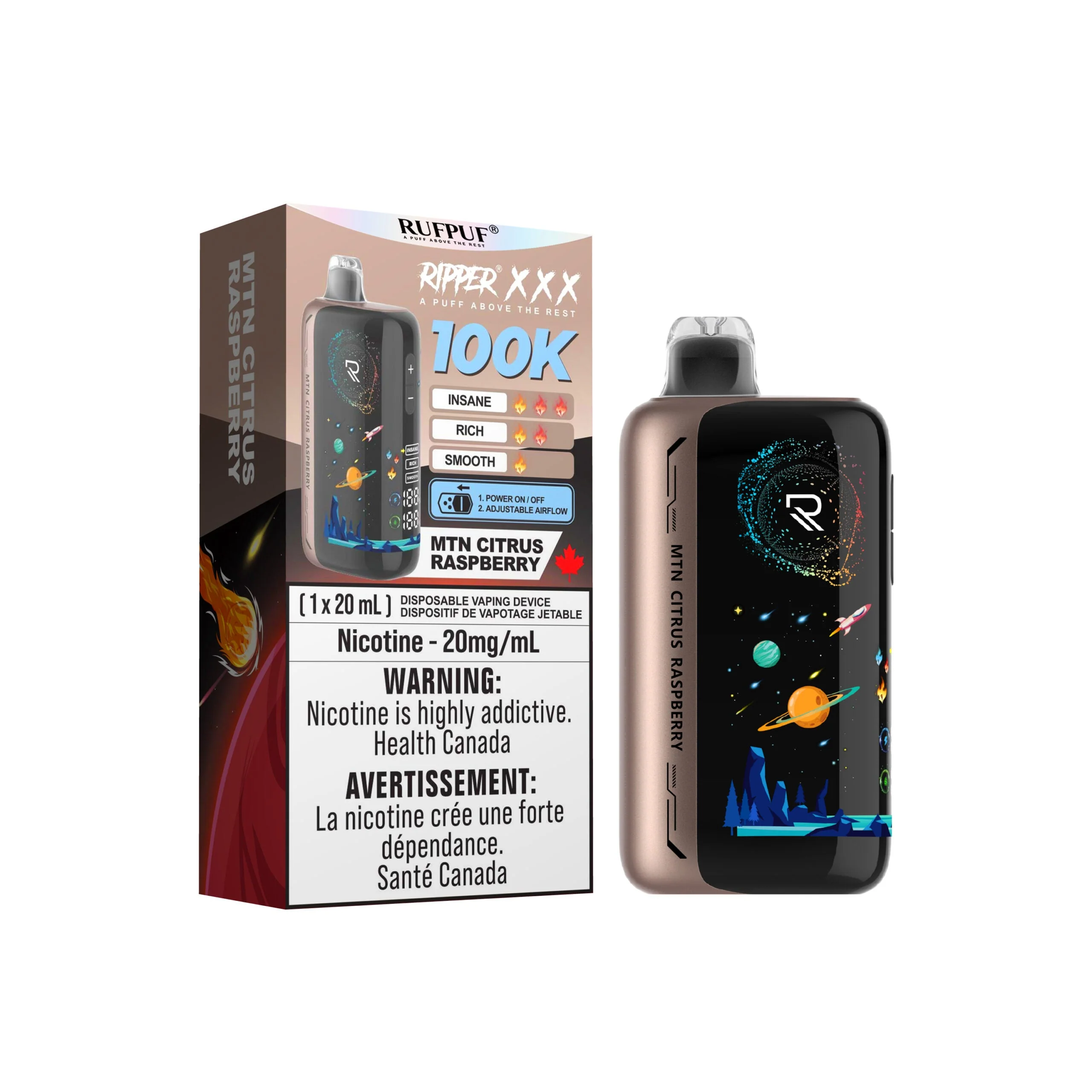 Ripper XXX Disposable Vape 30mL - Image 6