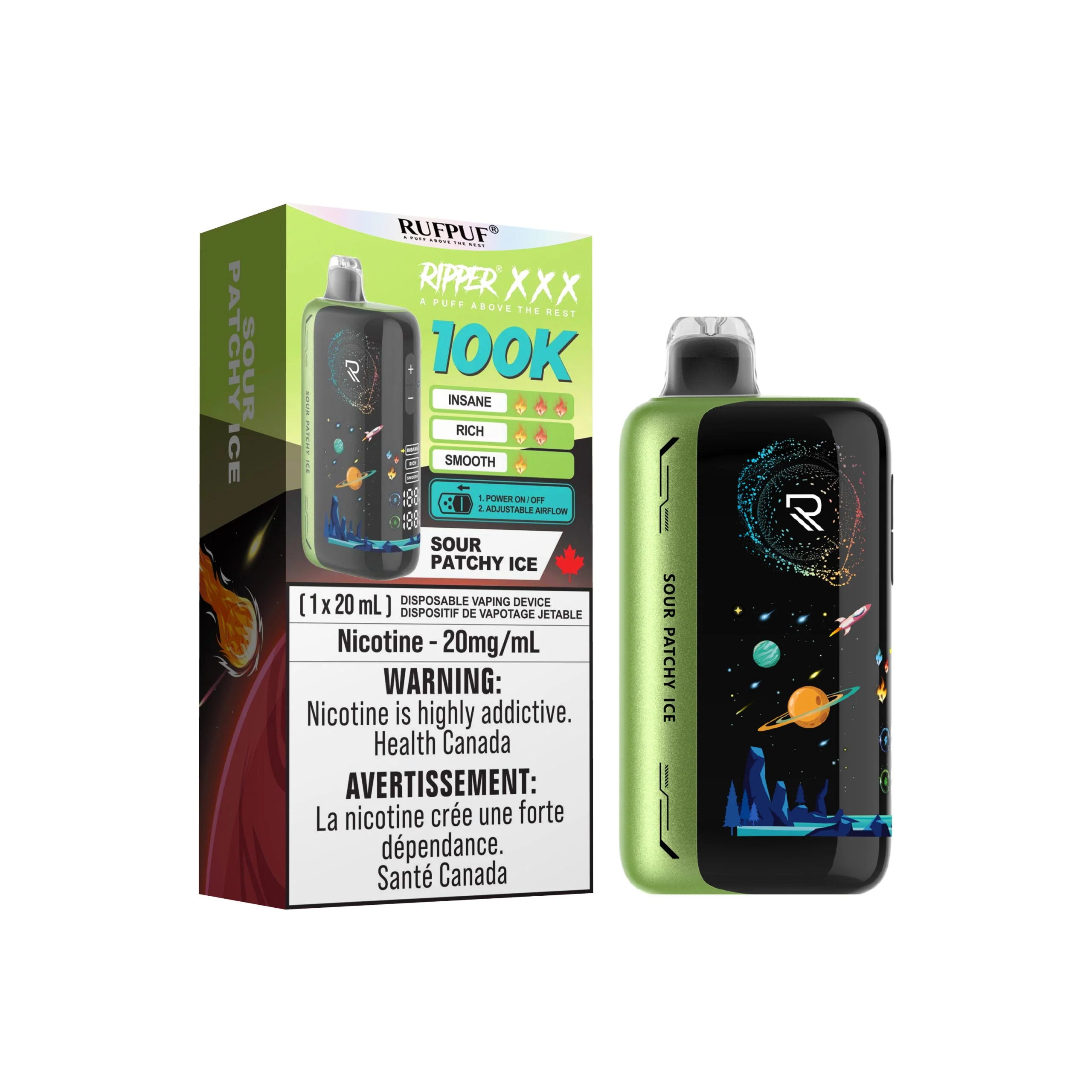 Ripper XXX Disposable Vape 30mL - Image 8