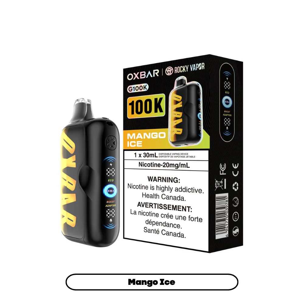 OXBAR G100K Disposable Vape 30mL - Image 10