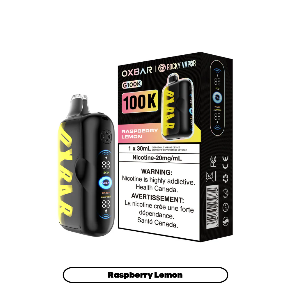 OXBAR G100K Disposable Vape 30mL - Image 13